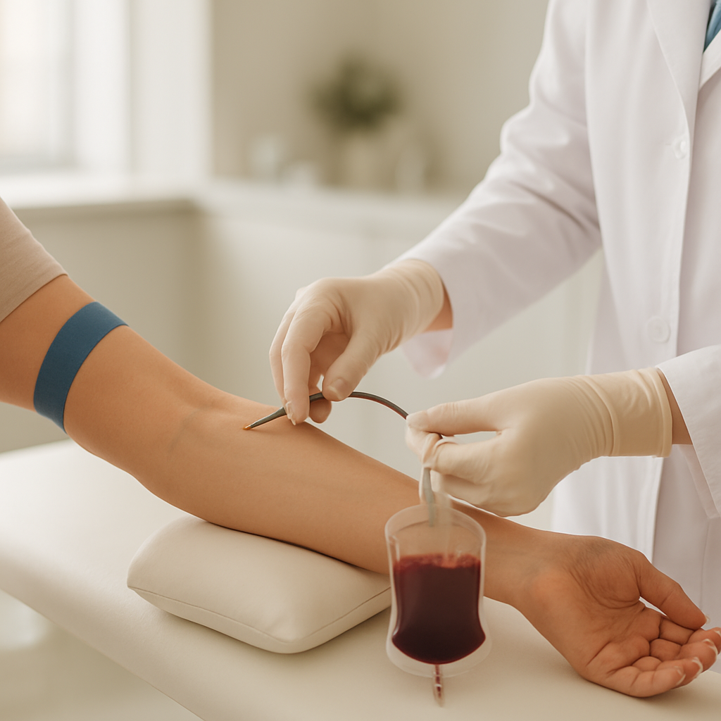 Phlebotomy in Limassol: Medically Supervised Therapeutic Blood Removal